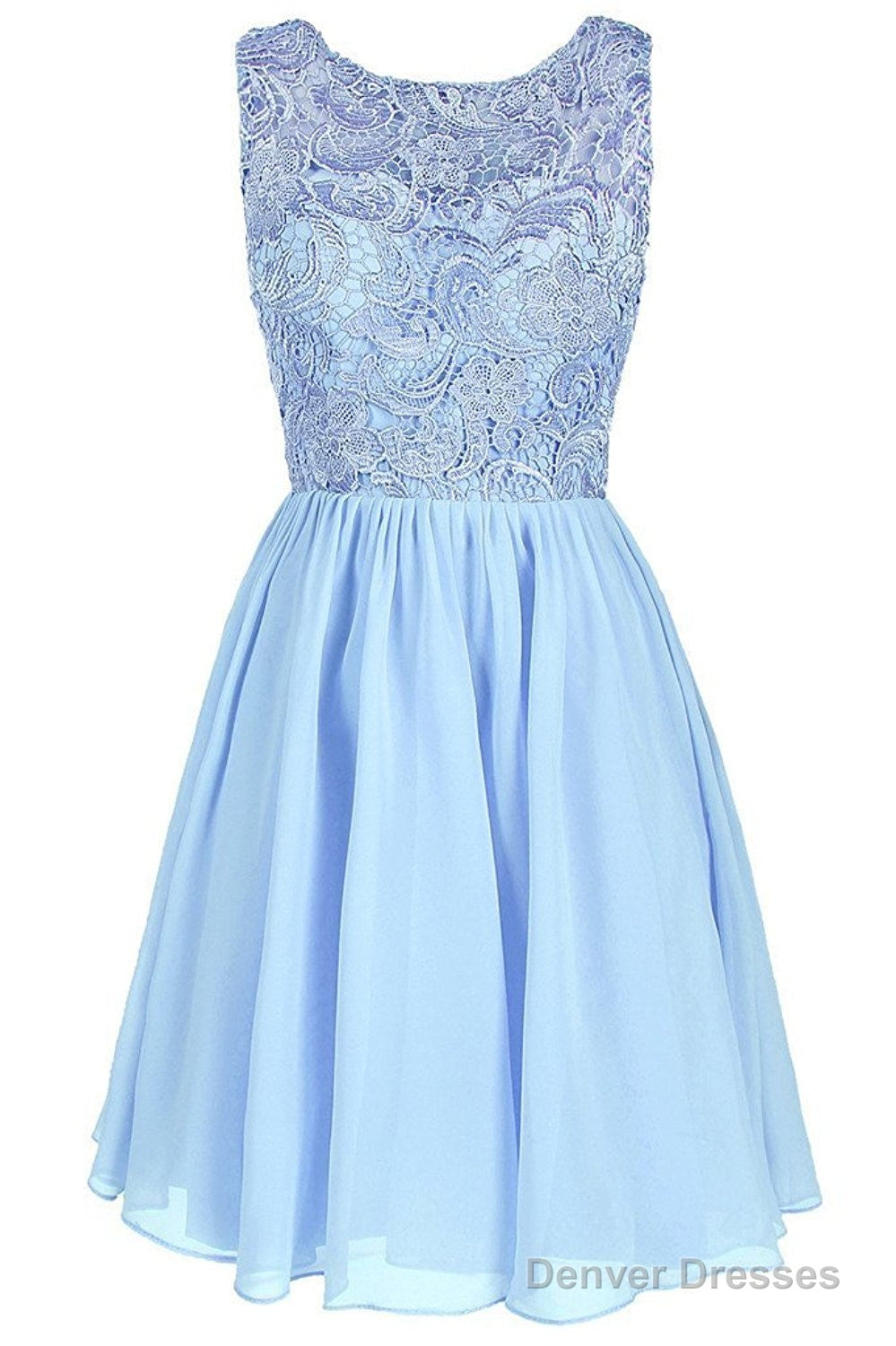 Lace Bridesmaid Formal Short Homecoming Dress Main image