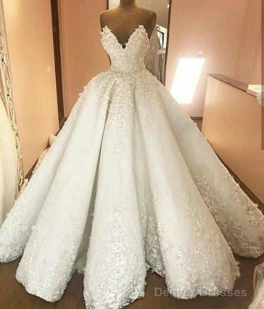 Lace Long Prom Dress A Line Evening Wedding Dress Main image