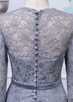 Lace Long Sleeves Trumpet/Mermaid Mother Of The Bride Dress