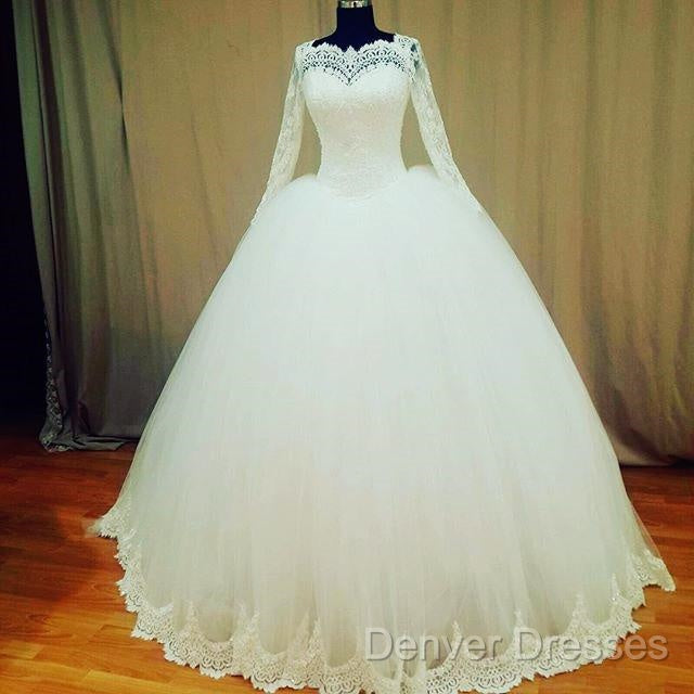 Lace Long Sleeves Wedding Dress Ball Gowns Secondary image