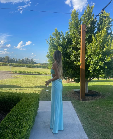 Light Blue Prom Dress Long Evening Dress Secondary image