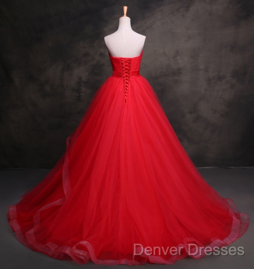 Light Blue Sweetheart Tulle Long Formal Dress With Belt, Charming Tulle Sweet 16 Dress