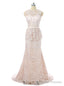Light Champagne Mermaid Lace Mother Of The Bride Dresses