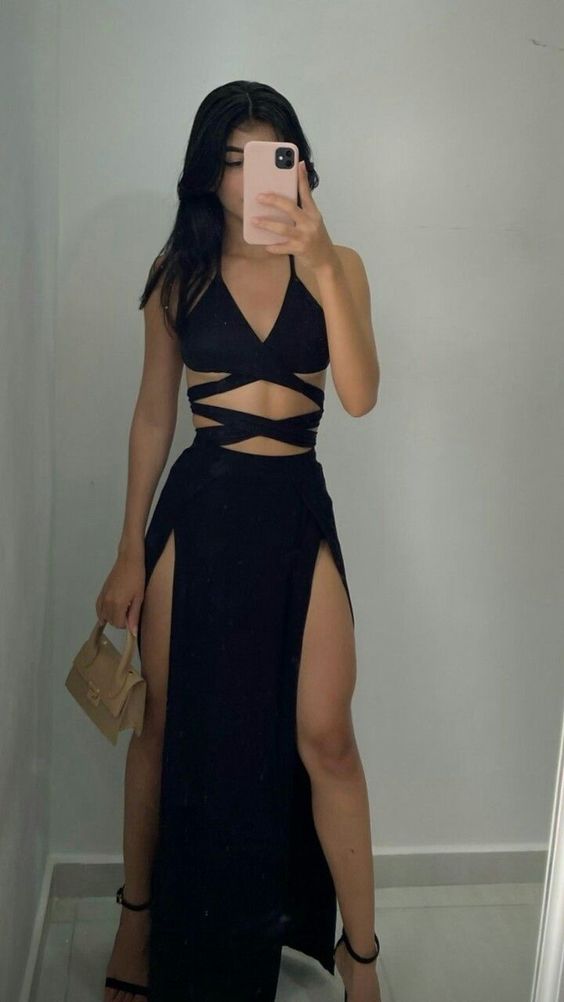 Long A Line Prom Dress Evening Dress Main image