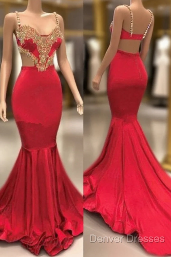 Long Mermaid Prom Dress Sexy Evening Dress Main image