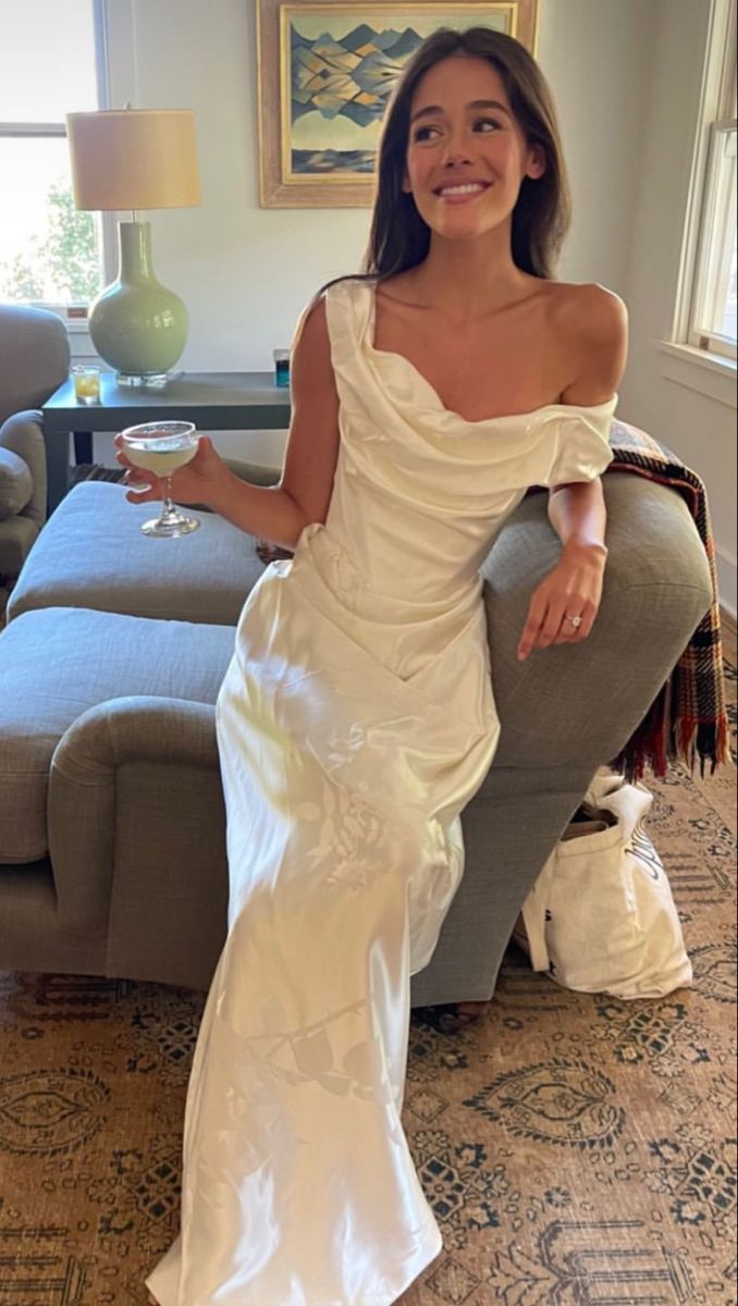 Long Prom Dress,  Evening Dress,Simple Wedding Gown Secondary image