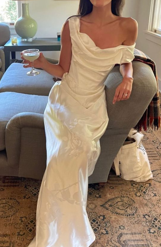 Long Prom Dress,  Evening Dress,Simple Wedding Gown Main image