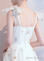 Lovely Ivory Short Party Dress Homecoming Dress, Ivory Simple Short Prom Dress