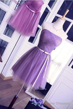 Lovely Tulle Short Party Dress, Handmade Formal Dresses