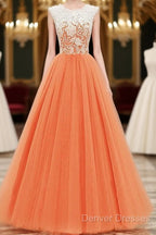 Lovely Tulle With Lace Bodice Party Dress, New Sweet 16 Dress