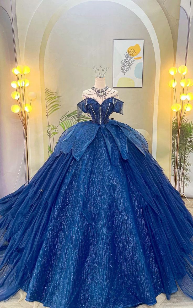 Luxurious And Exquisite Long  Ball Gown