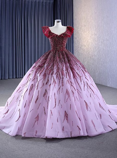 Luxurious And Exquisite Long  Ball Gown Main image