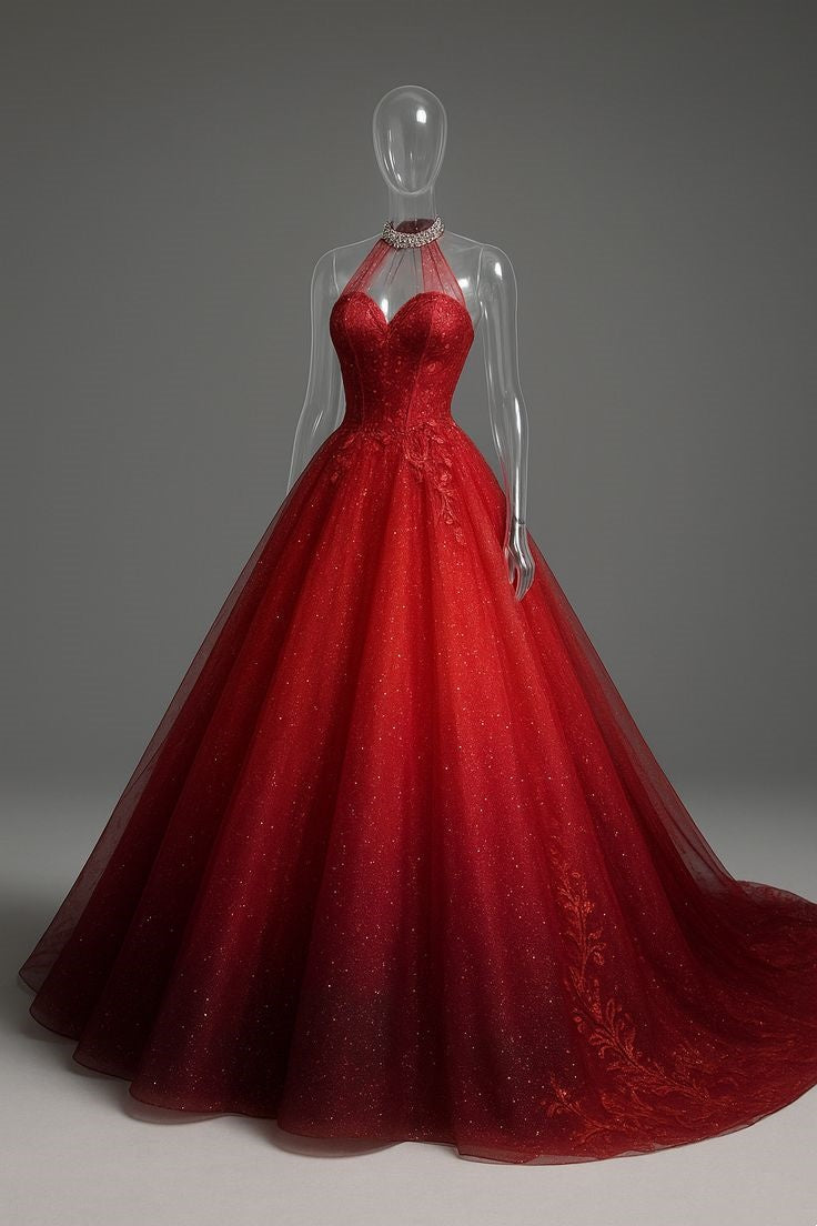 Luxurious And Exquisite Long  Ball Gown Main image