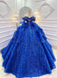Luxurious And Exquisite Long  Ball Gown