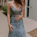 Luxury Mermaid Black Girl Long Prom Dress Birthday Outfit