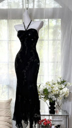 Luxury Purple Mermaid Bead Embroidered Chiffon Long Prom Dress