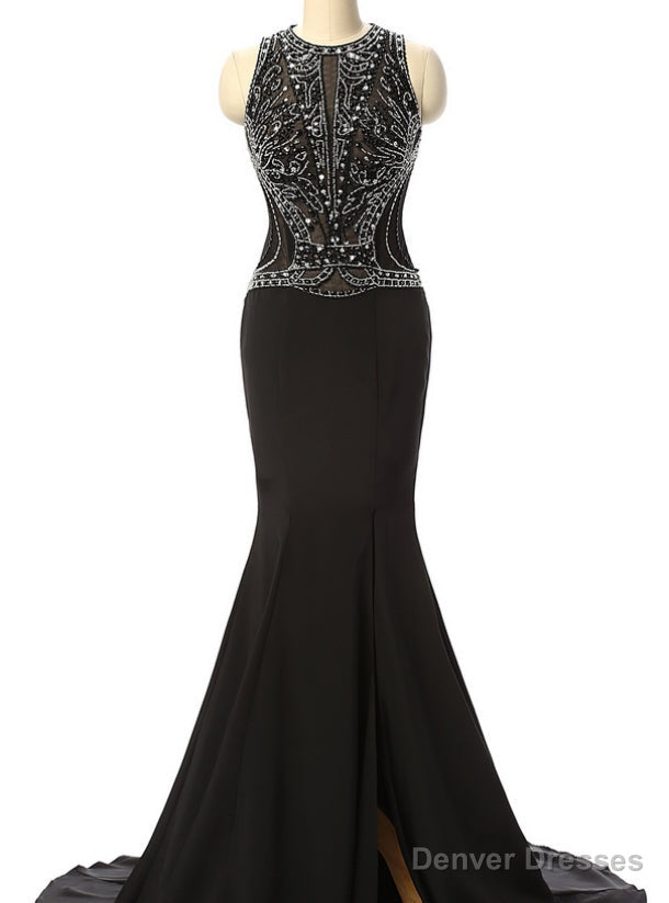 Mermaid Beaded Prom Dresses Long Formal Dress Ever Pretty Main image