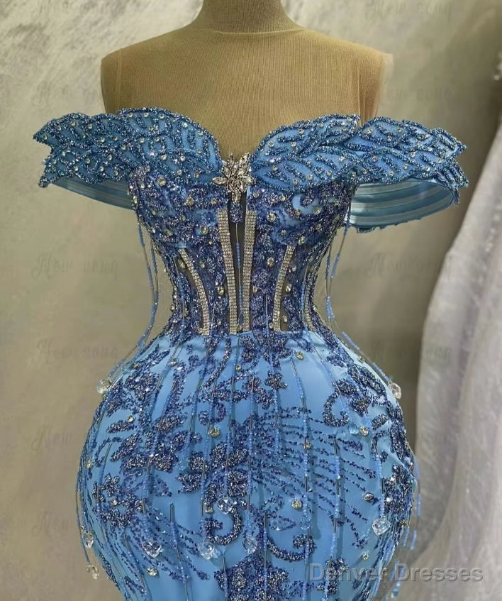 Mermaid Evening Dress Beaded Formal Prom Gown Secondary image