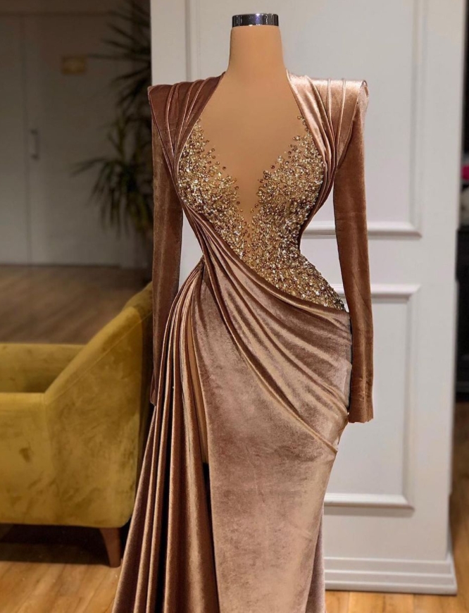 Mermaid Gown Evening Dress Sexy Long Prom Dress Main image