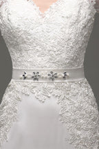 Mermaid Long Sleeves Long Wedding Dresses