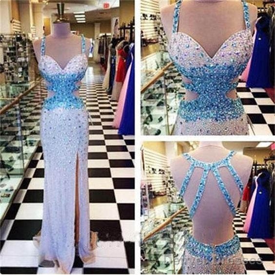 Mermaid Prom Dresses,Prom Dress,Slit Prom Dress Main image