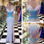 Mermaid Prom Dresses,Prom Dress,Slit Prom Dress