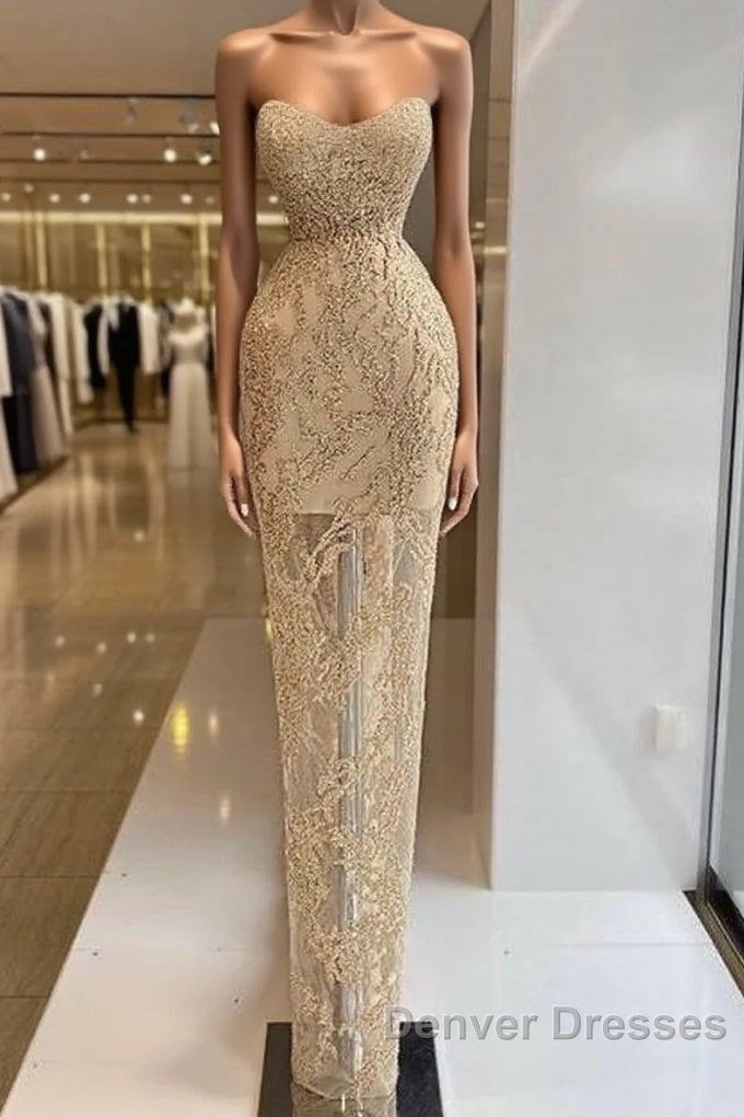 Mermaid Prom Dress With Appliques Main image