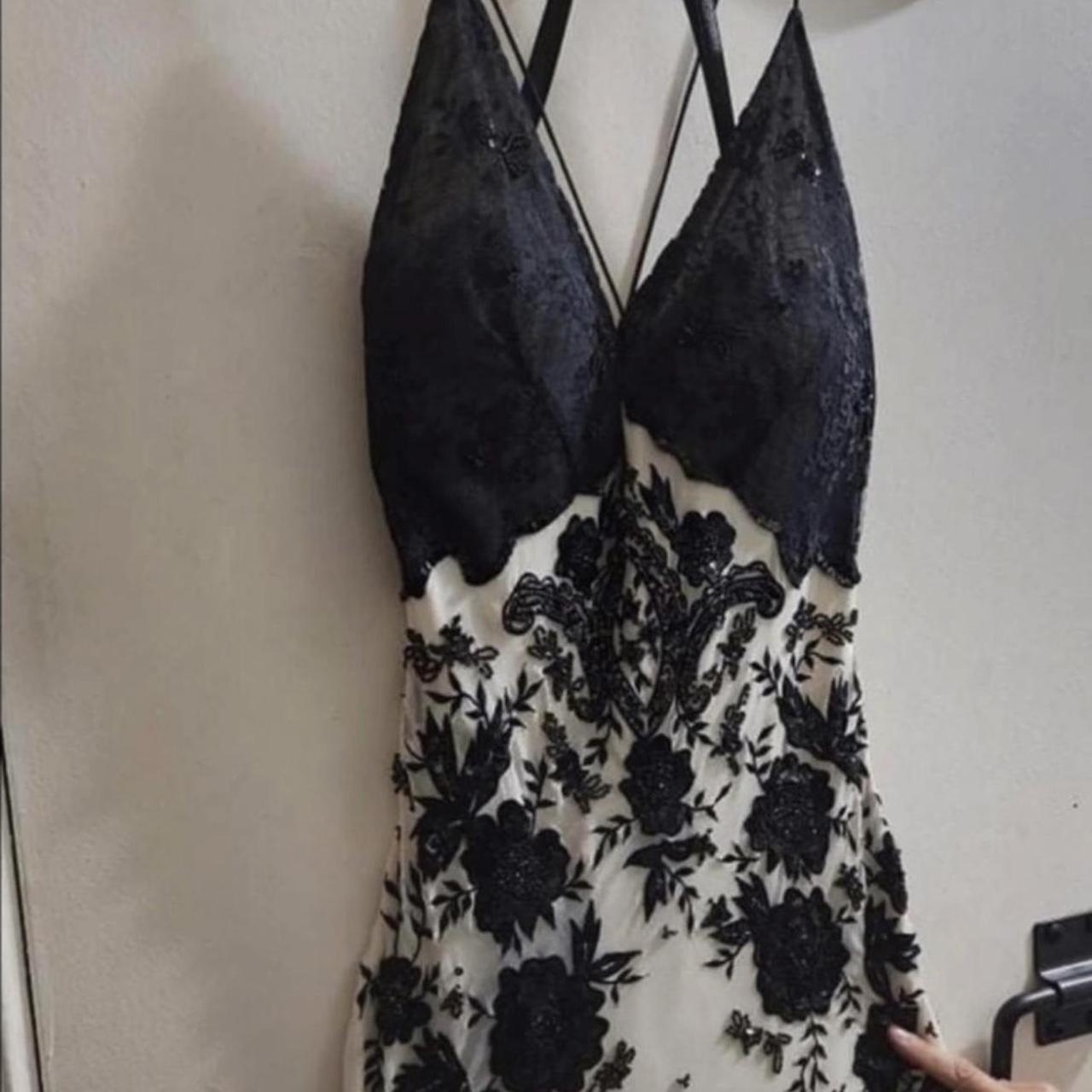 Mermaid Spaghetti Strap Chiffon Applique Long Prom Dress Temperament Party Dress