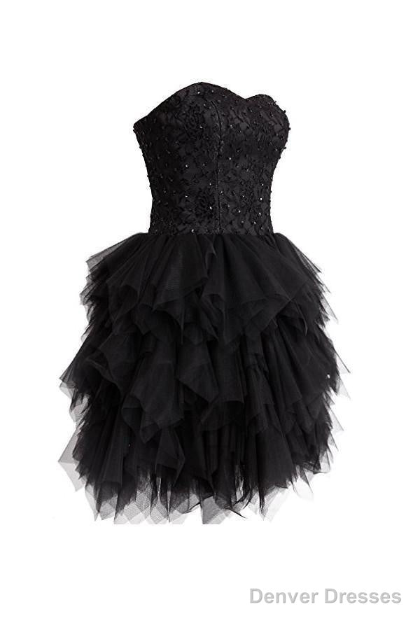 Mini Princess Strapless Homecoming Dresses Short Prom Dresses Secondary image