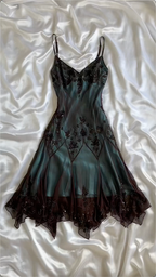Modest Sheath Spaghetti Straps Chiffon Prom Dress Evening Dress With Beads