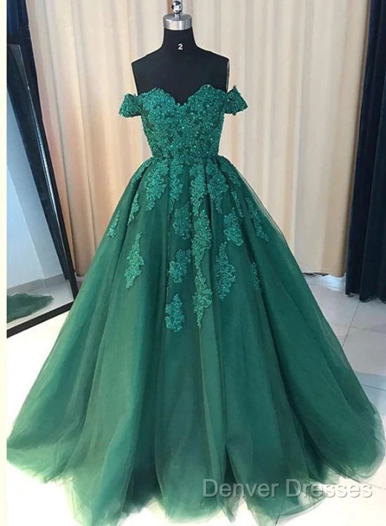 Off The Shoulder Lace Red Prom Dress A Line Sequin Evening Gowns