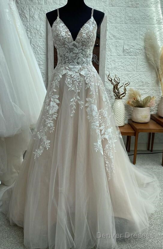 Open Back A-Line Wedding Dress, Bridal Gown ,Dresses For Brides Main image