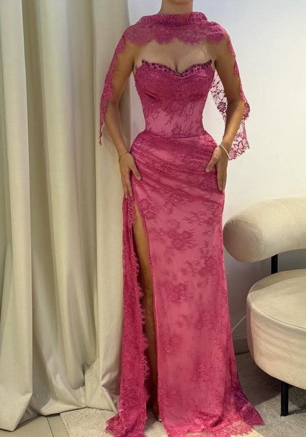 Pink A Line Sweetheart Neck Beaded Lace Prom Dress Evening Dress With Denver Dresses Pink A Line Sweetheart Neck Beaded Lace Prom Dress Evening Dress With Denver Dresses