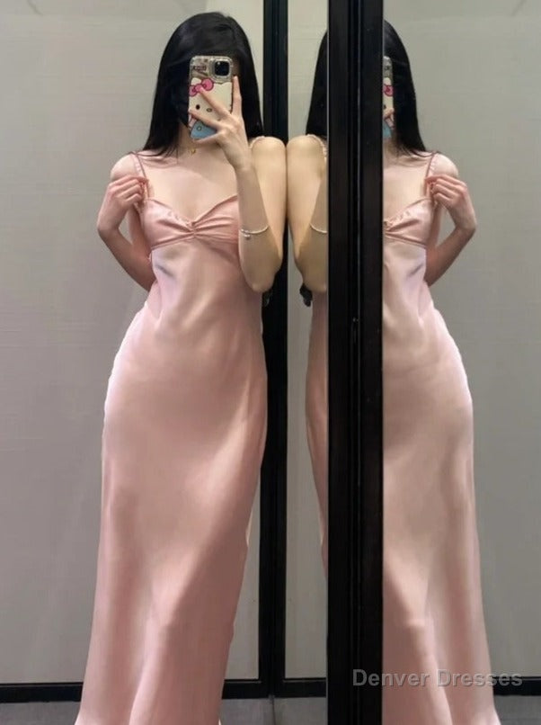 Pink Prom Dress Couple, Classy Prom Dresses Long Elegant Formal Evening Gown Outfits Inspiration Secondary image