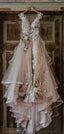 Popular Formal A Line Tulle Bridal Gown Long Prom Dress
