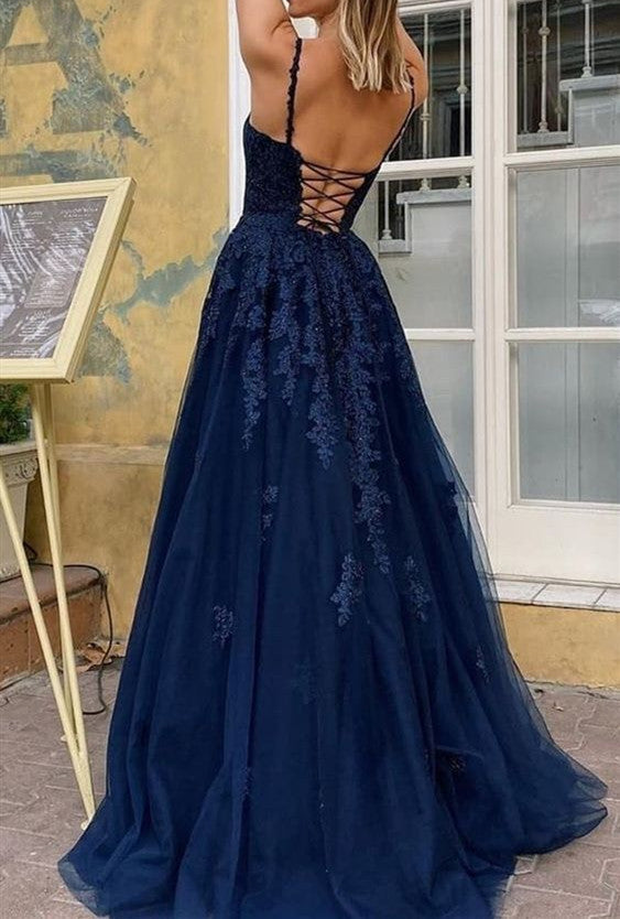 Popular Long Prom Dress, Stylish Lace Prom Dress,Modest New Prom Dress