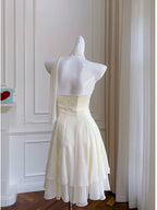 Pretty A Line Halter Chiffon Short 8Th Grade Homecoming Dress Summer Middle School Hoco Dress Cocktail Dress Birthday Outfits