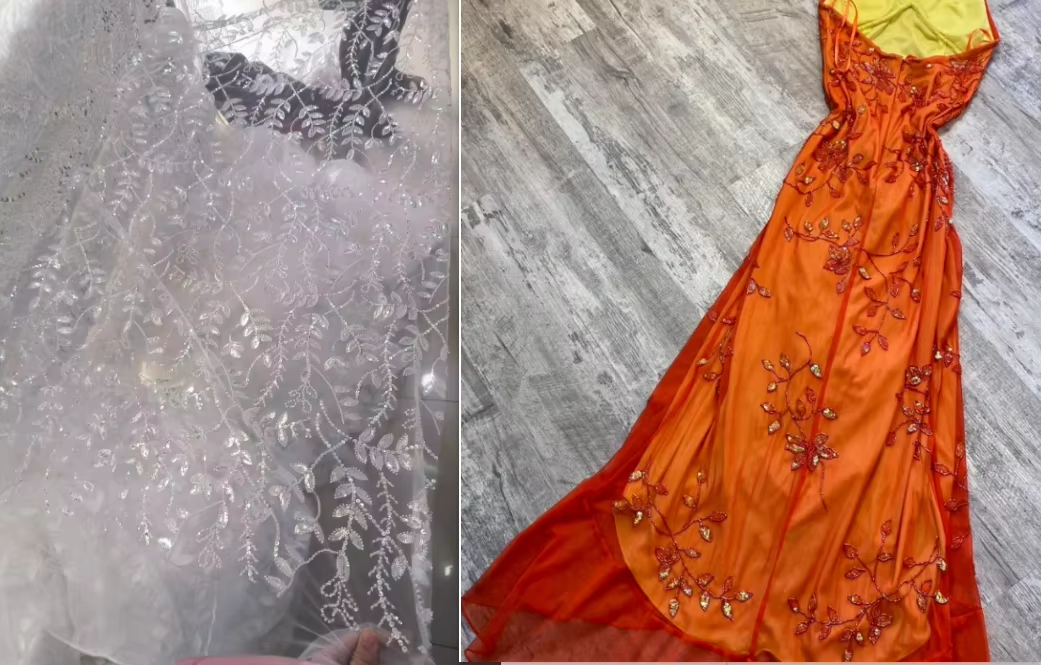 Pretty A Line Halter Tulle Long Prom Dress Formal Evening Dress