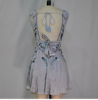 Pretty A Line V Neck Gray Chiffon Formal 8Th Grade Homecoming Dress Summer Middle School Hoco Dress 18Th Birthday Outfits