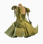 Pretty Ball Gown Spaghetti Straps Pink Satin Short Mini Formal 8Th Grade Homecoming Dress Summer Middle School Hoco Dress Birthday Outfits
