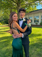 Dark Green New Backless Satin Floor Length Long Prom Dress