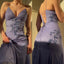 Pretty Mermaid Spaghetti Straps Lilac Long Prom Dress Party Dress
