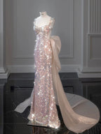 Pretty Mermaid Sweetheart Sequin Long Evening Dress Prom Dress Birthday Outfits