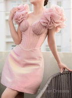 Pretty Pink Sweetheart Homecoming Dress