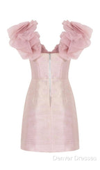 Pretty Pink Sweetheart Homecoming Dress