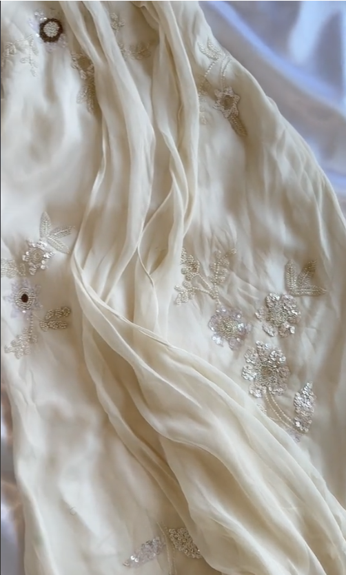 Pretty Sheath Halter Sleeveless Ivory Chiffon Prom Dress Long Evening Dress