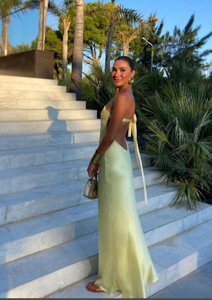 Pretty Sheath One Shoulder Long Yellow Prom Dress Evening Dress Formal Dress Main image