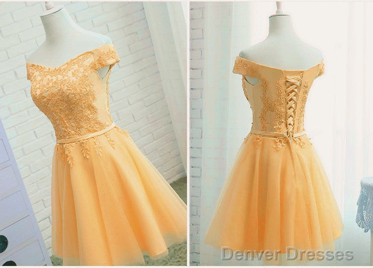 Princess A-Line Party Dress Lace Up Back Homecoming Dress Secondary image