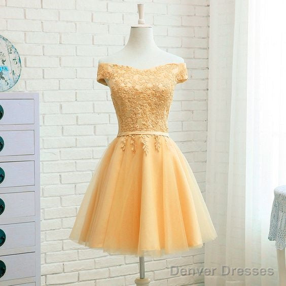 Princess A-Line Party Dress Lace Up Back Homecoming Dress Main image