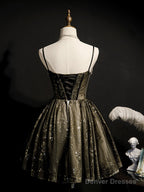 Princess Black Hoco Dress Short Homecoming Dresses